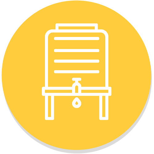 2000L water tank icon