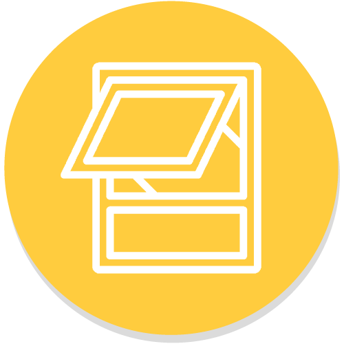double glazed windows icon